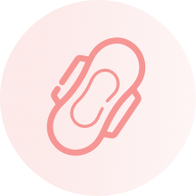 Sanitary pad icon